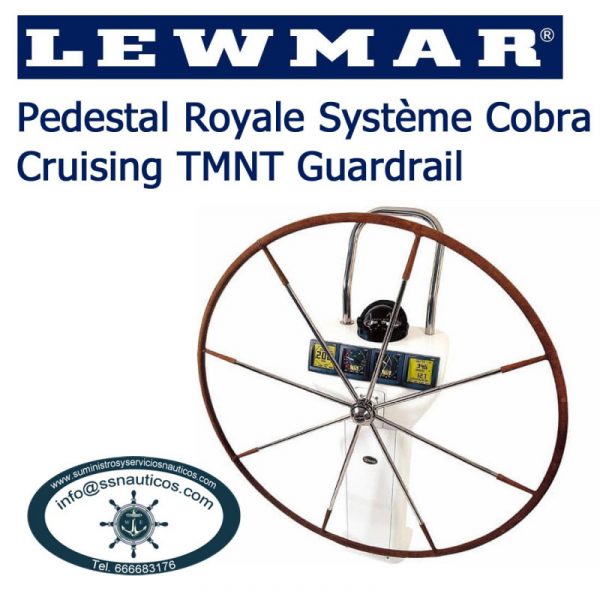 PEDESTAL ROYALE SYSTÈME COBRA CRUISING TMNT GUARDRAIL LEWMAR